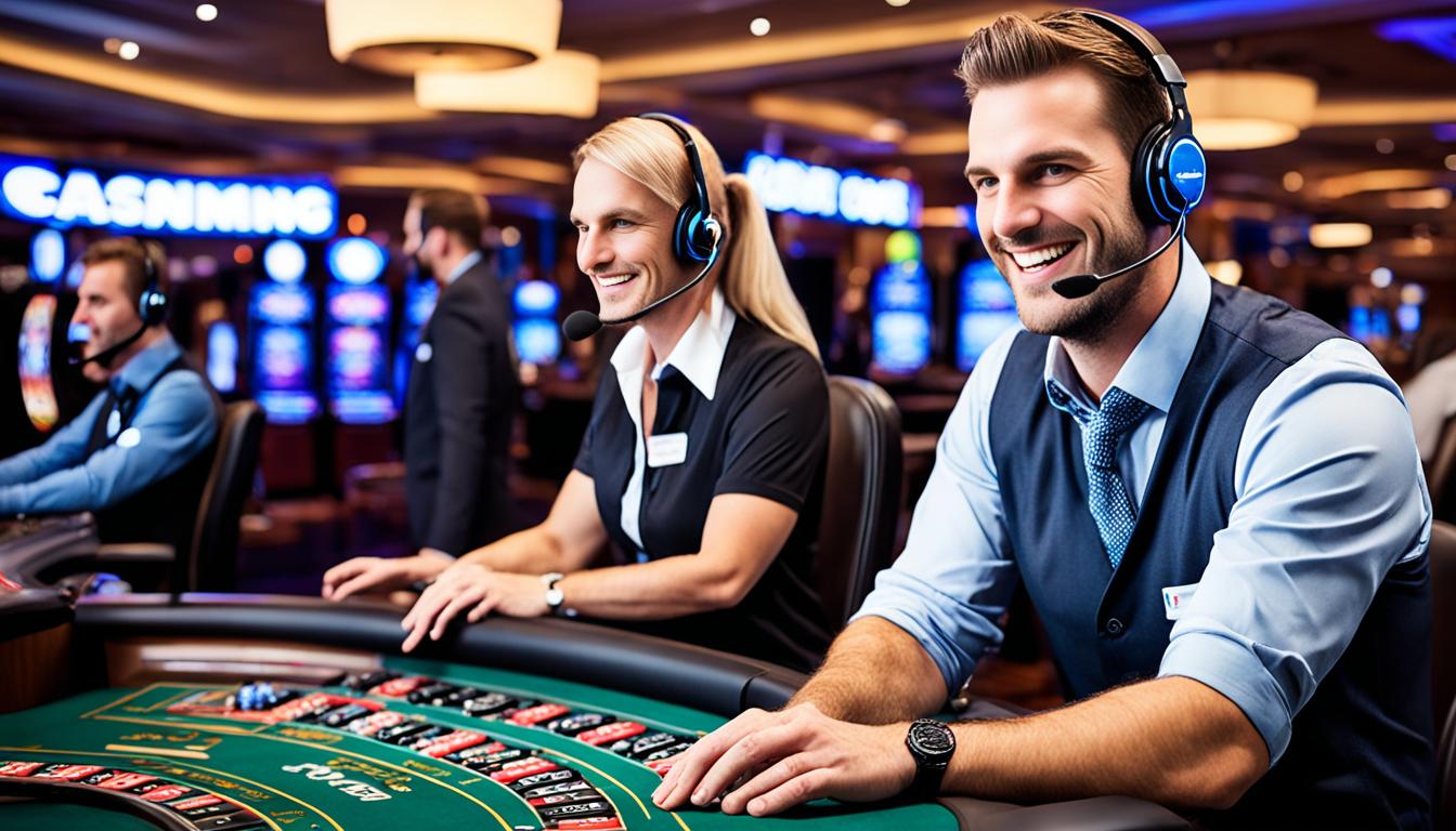 Layanan pelanggan live games casino online yang baik